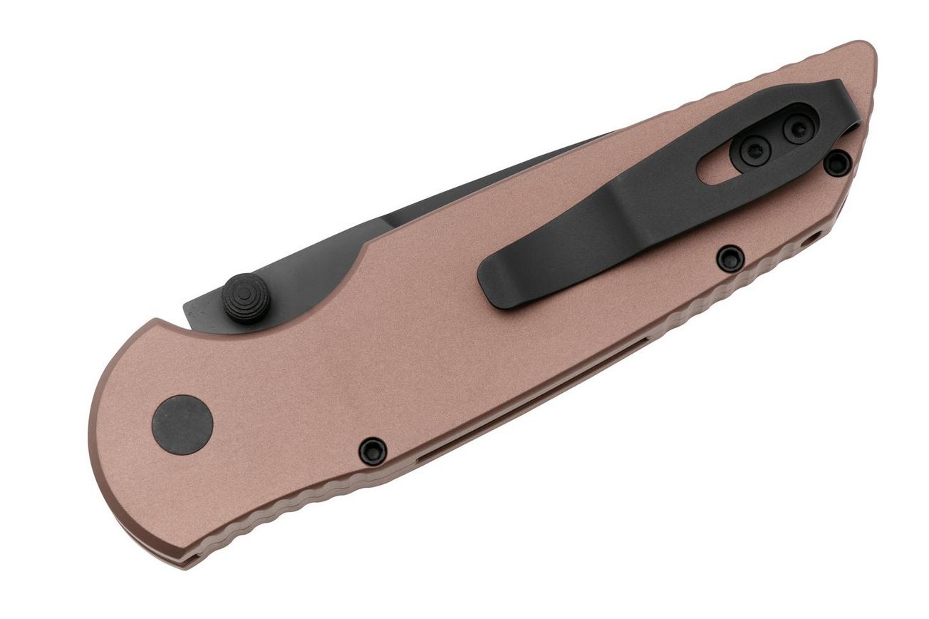 Pro-Tech TR-3 Integrity INT103-FDE, Black DLC CPM S35VN, Flat Dark Earth Aluminum, zakmes