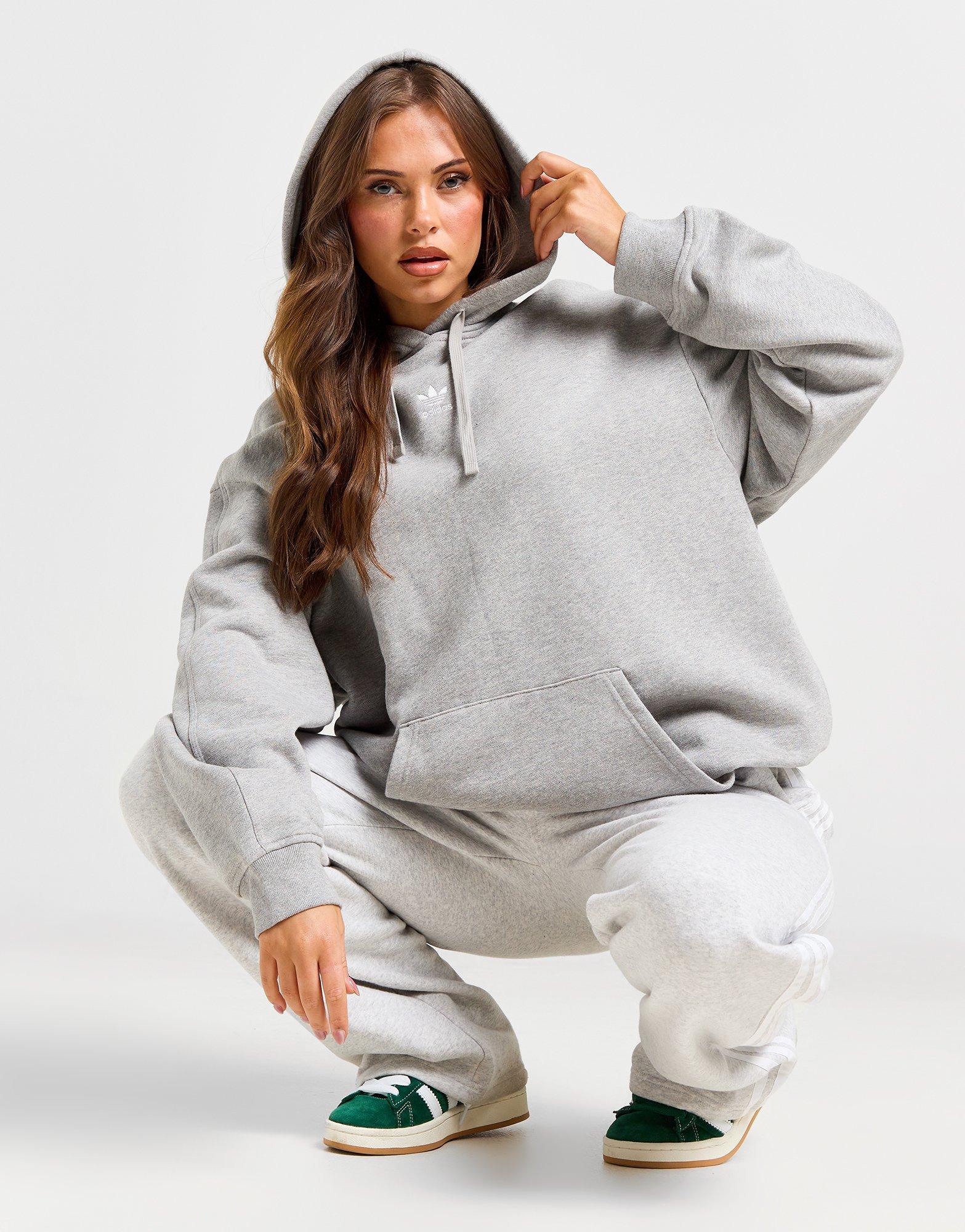 adidas Originals Sweat-shirt à capuche ample molleton Essentials