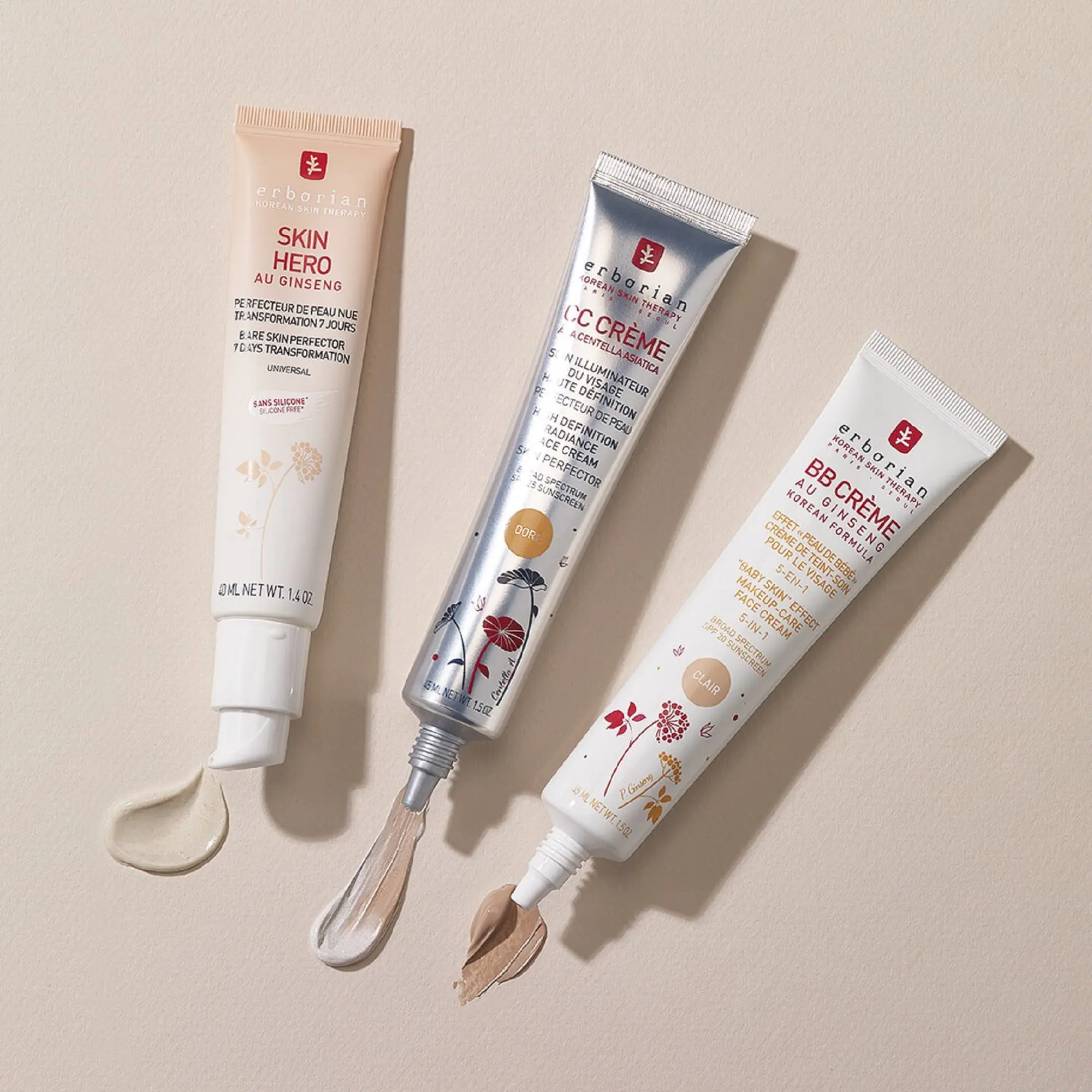 Erborian - Skin Hero Perfecteur de Peau Nue - Transformation 7 jours- Detox et peau parfaite