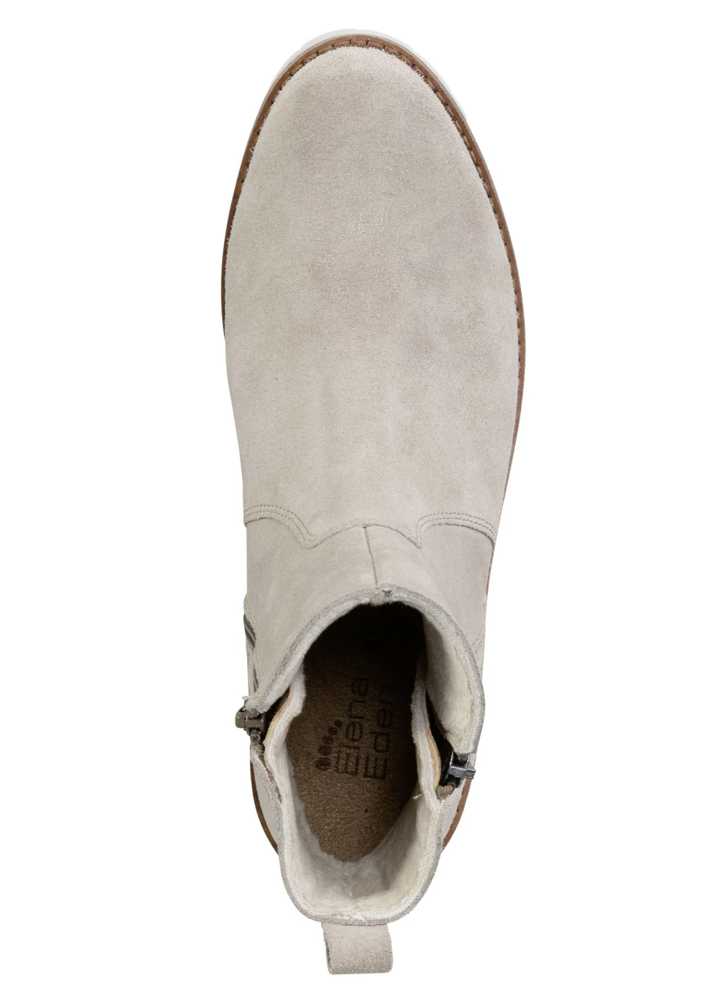 ELENA EDEN Stiefelette aus Veloursleder