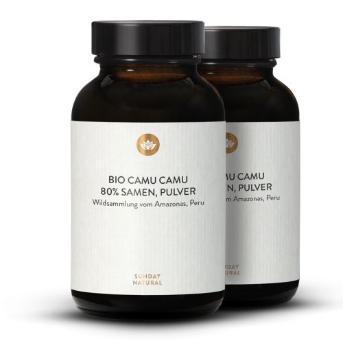 Sunday Natural Products  Bio Camu CamuPulverwild , 80% Samen