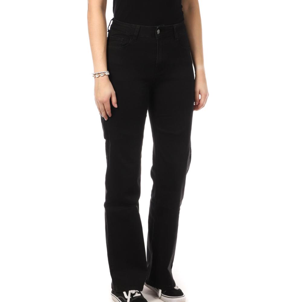 Monday Premium Jean Droit Noir Femme Monday Premium