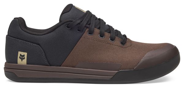 Chaussures Pédales Plates Fox Union Canvas Marron