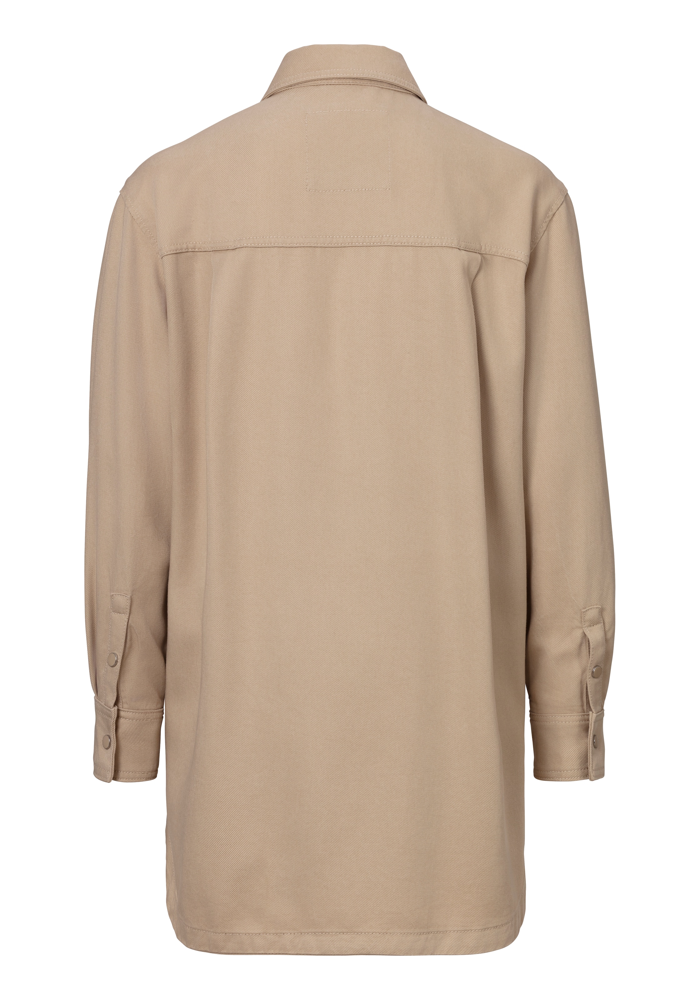 BOSS ORANGE Longblazer »Janjura Premium Damenmode«, mit Zierfalten