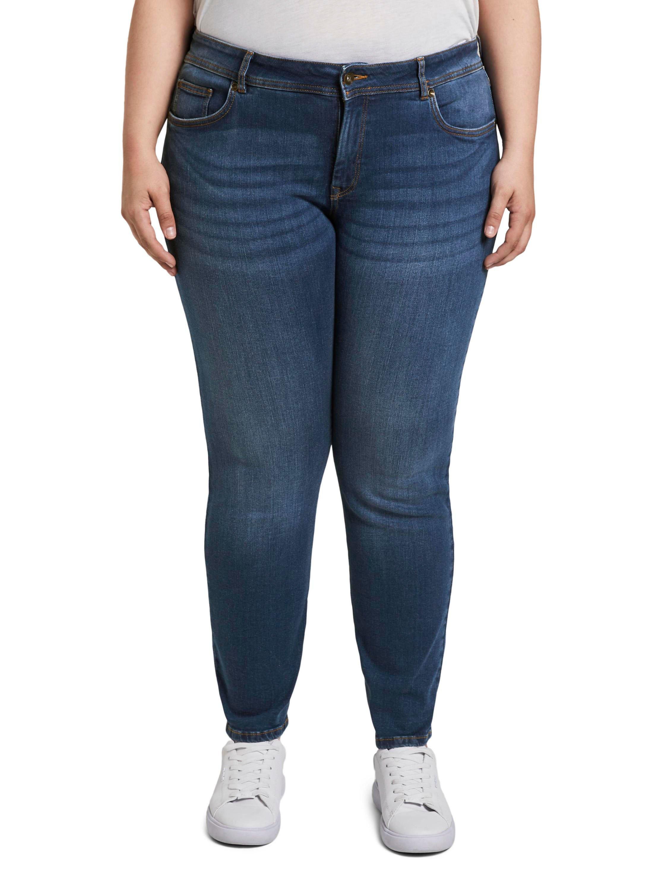 Slim Jeans mit Shaping-Effekt am Bauch