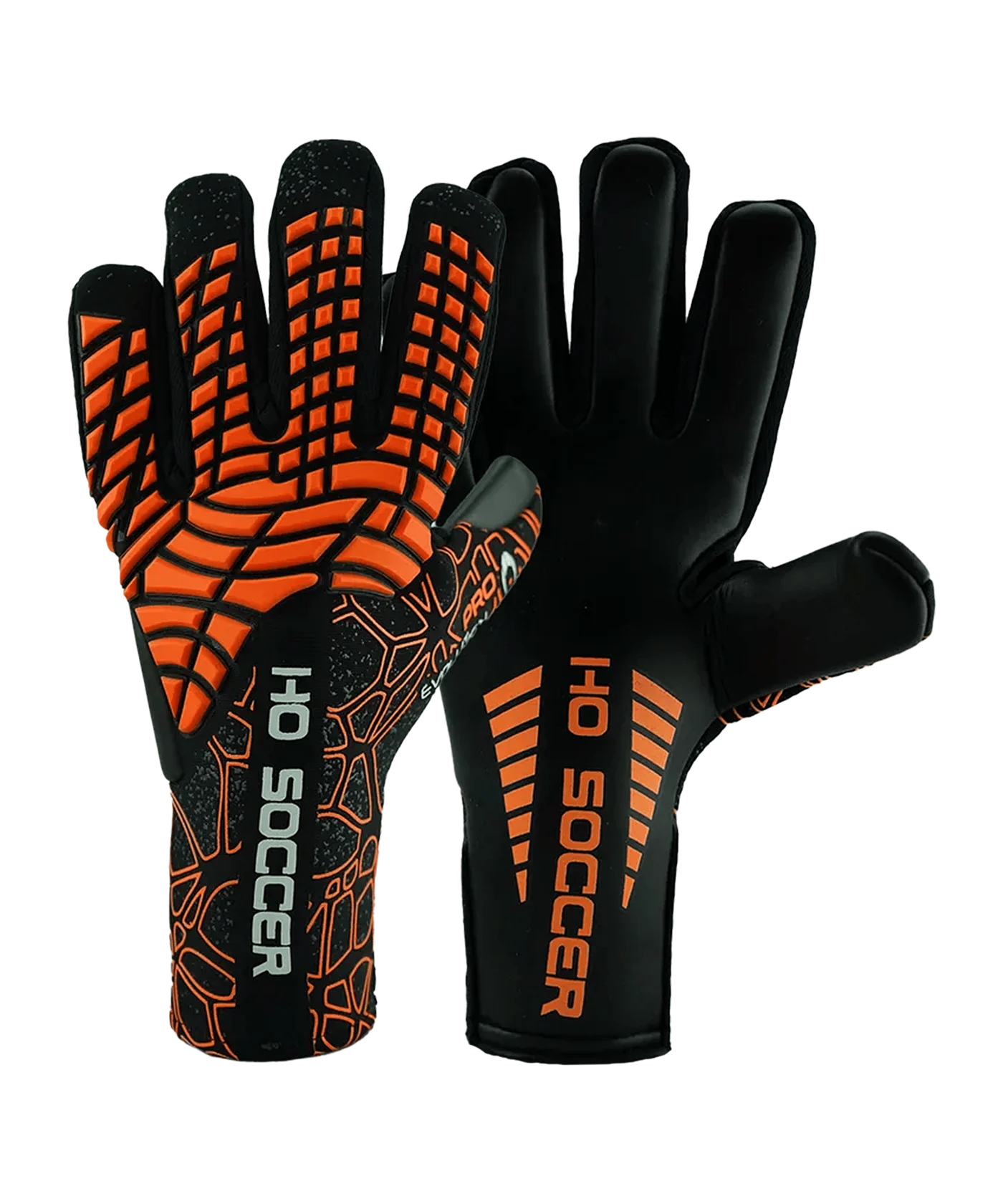 HO Soccer Pro Evolution Torwarthandschuhe Orange