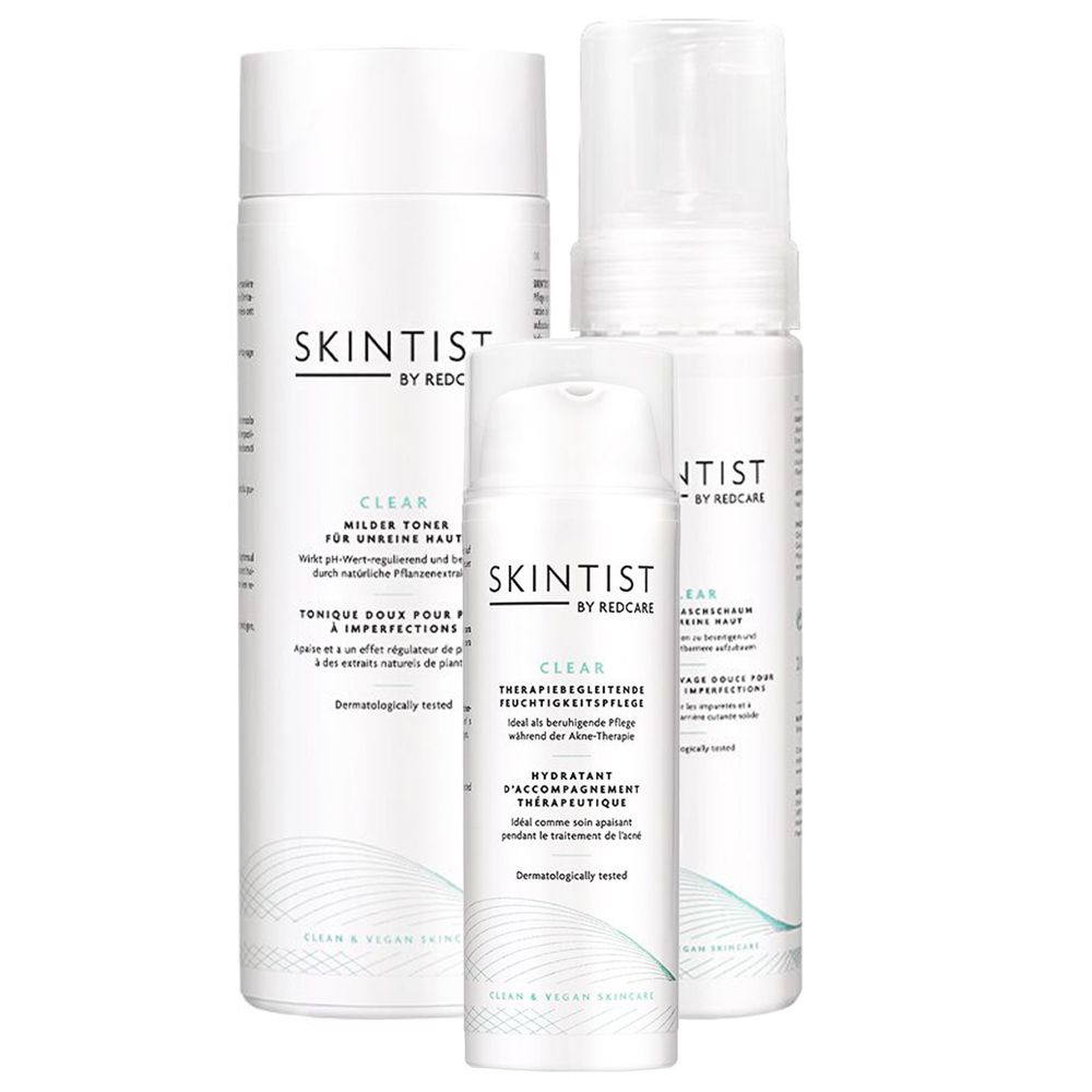 SKINTIST Komplett-Set bei Akne-Therapie