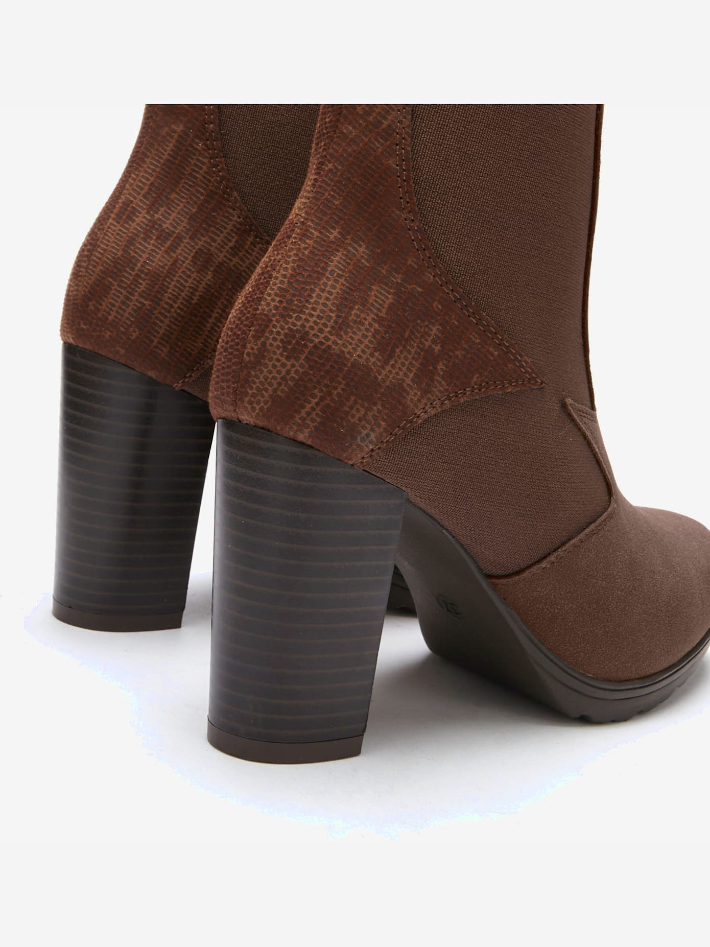 Bottines chelsea hauteur de talon confortable