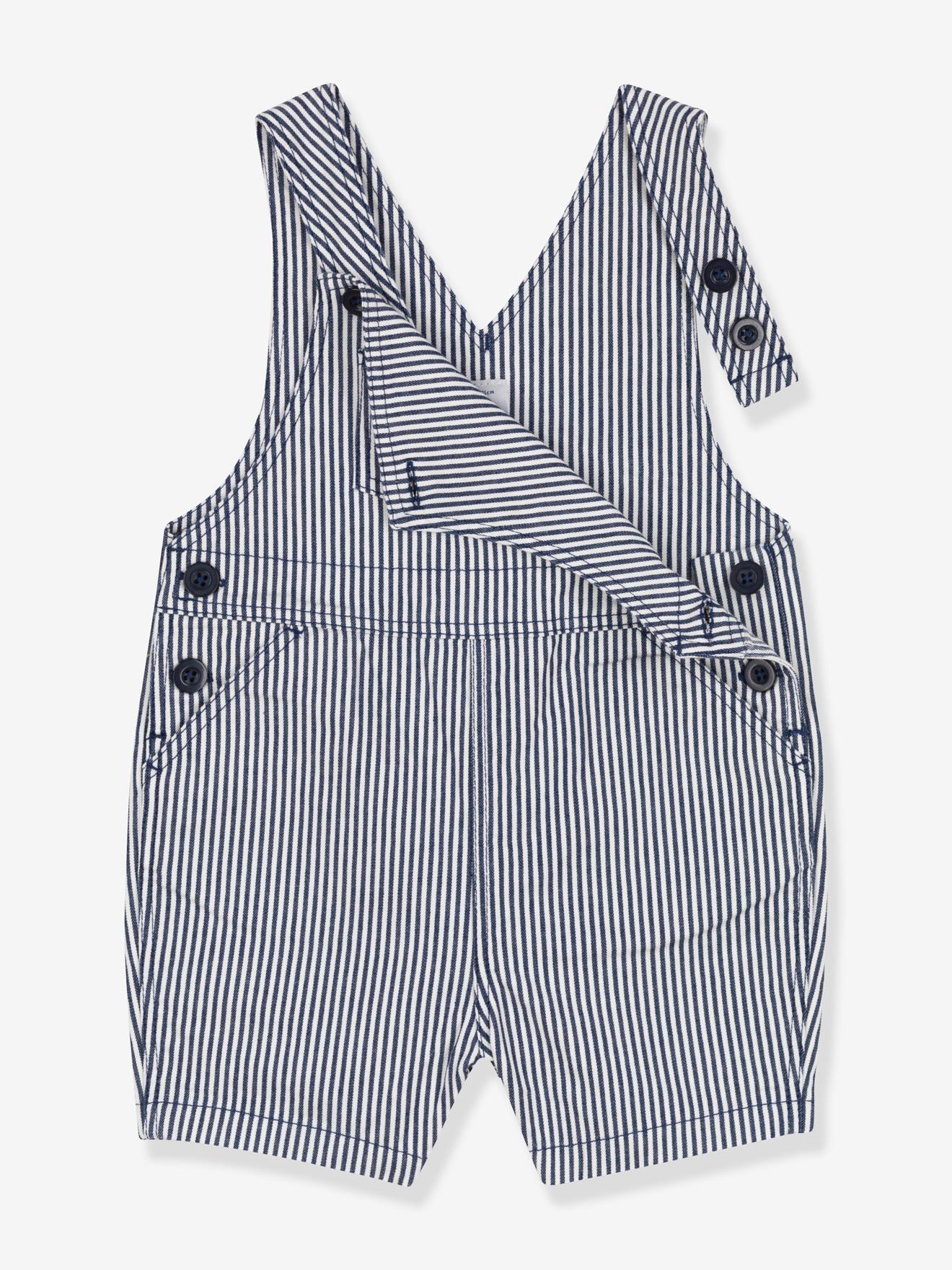 Macacão curto azul PETIT BATEAU