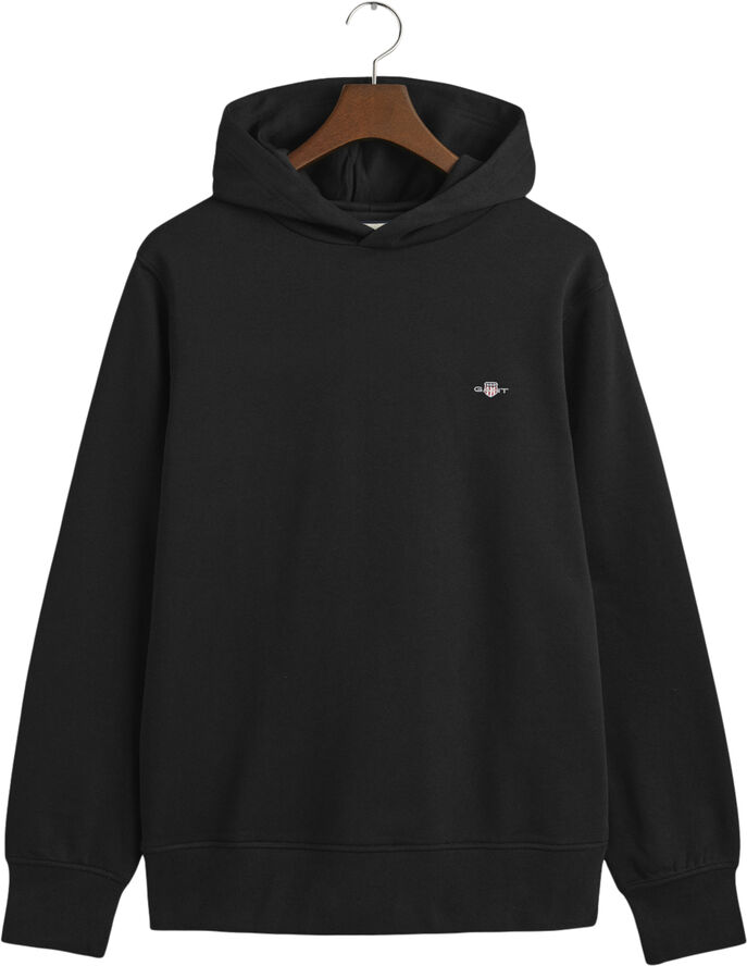 Gant REG EMB ARCHIVE SHIELD HOODIE Black