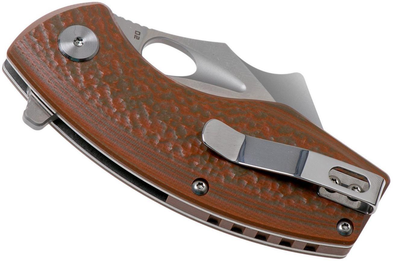 Bestech Lizard BG39B Orange Green G10, Two Tone zakmes