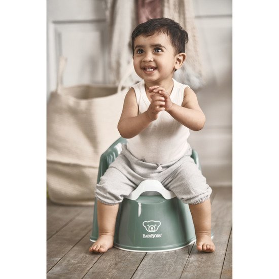 Pot fauteuil   Vert profond/Blanc        de               BabyBjörn