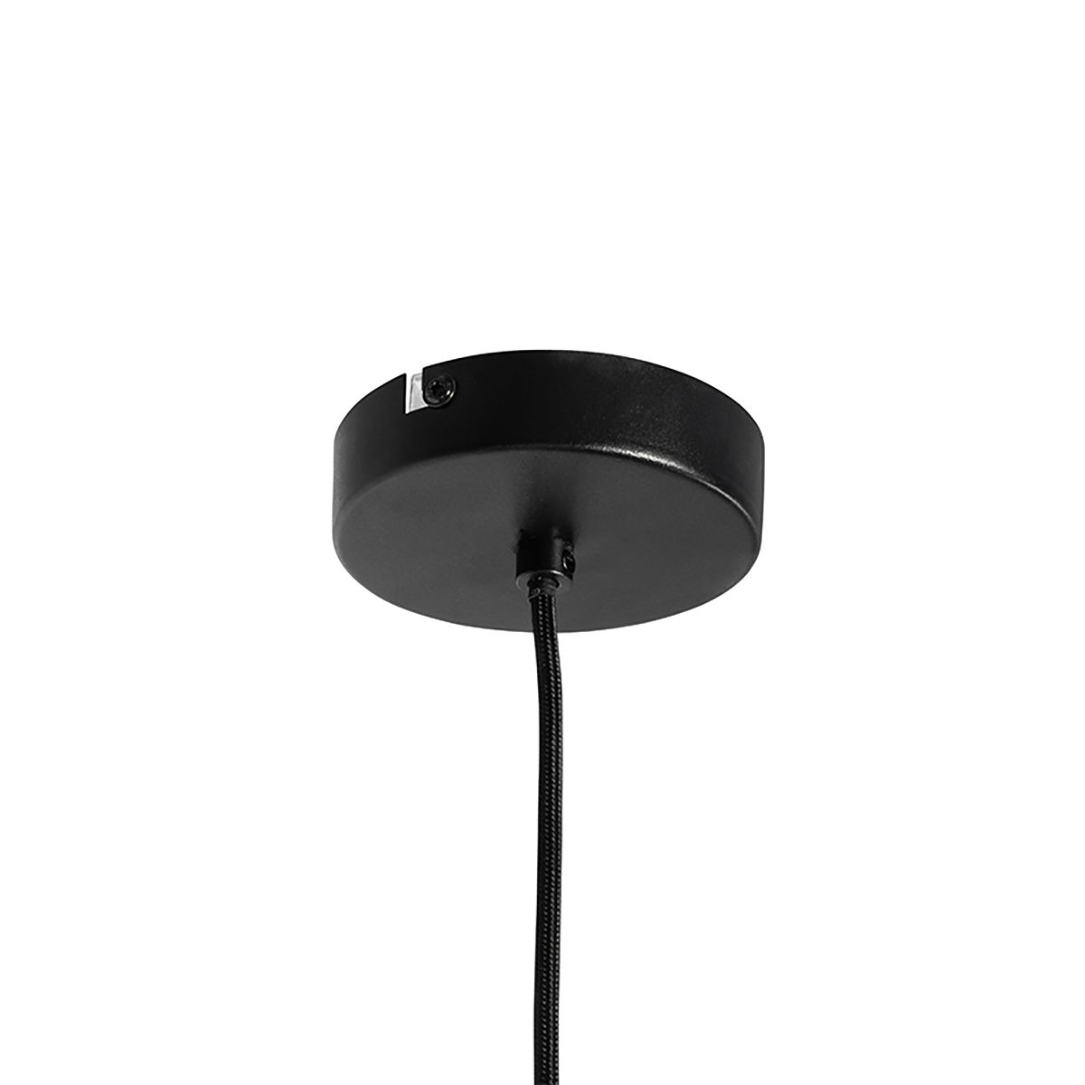 Smart hanglamp zwart 66 cm incl. Wifi G95 - Pua