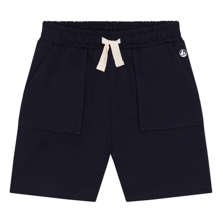 Petit Bateau Bermuda Maestro Jersey | Bleu marine