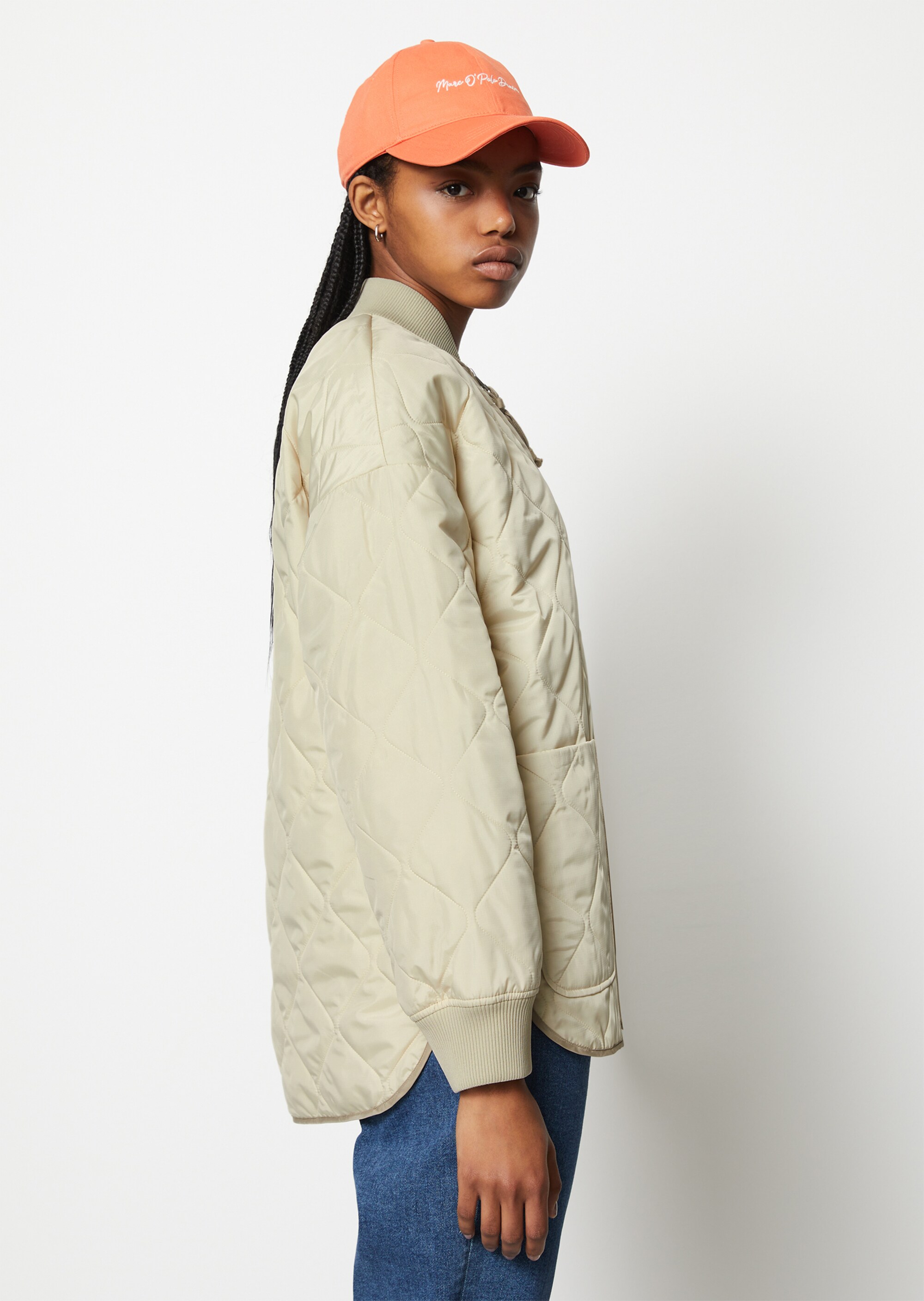 Steppjacke relaxedaus Miniribstop
