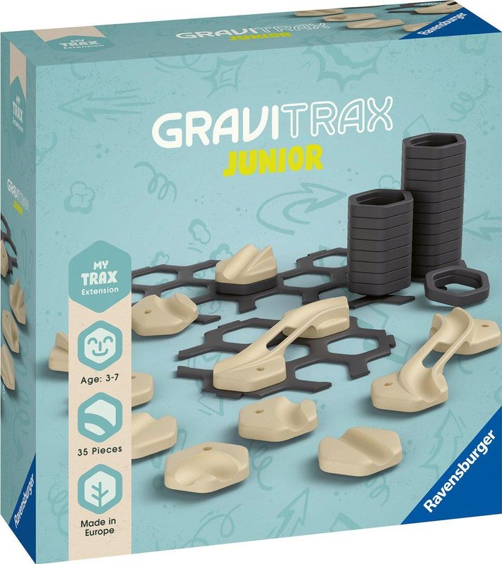 Ravensburger - GraviTrax Junior - Knikkerbaan - Kleur - Materiaal