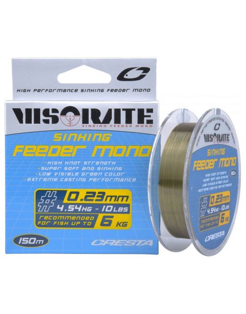Cresta Visorate Feeder Mono 0.18mm 150m - Vislijn -