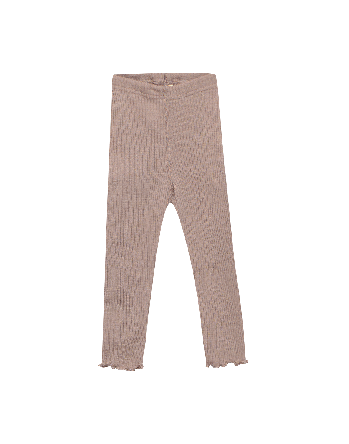 Legging met ruches van merinowol voor baby's
