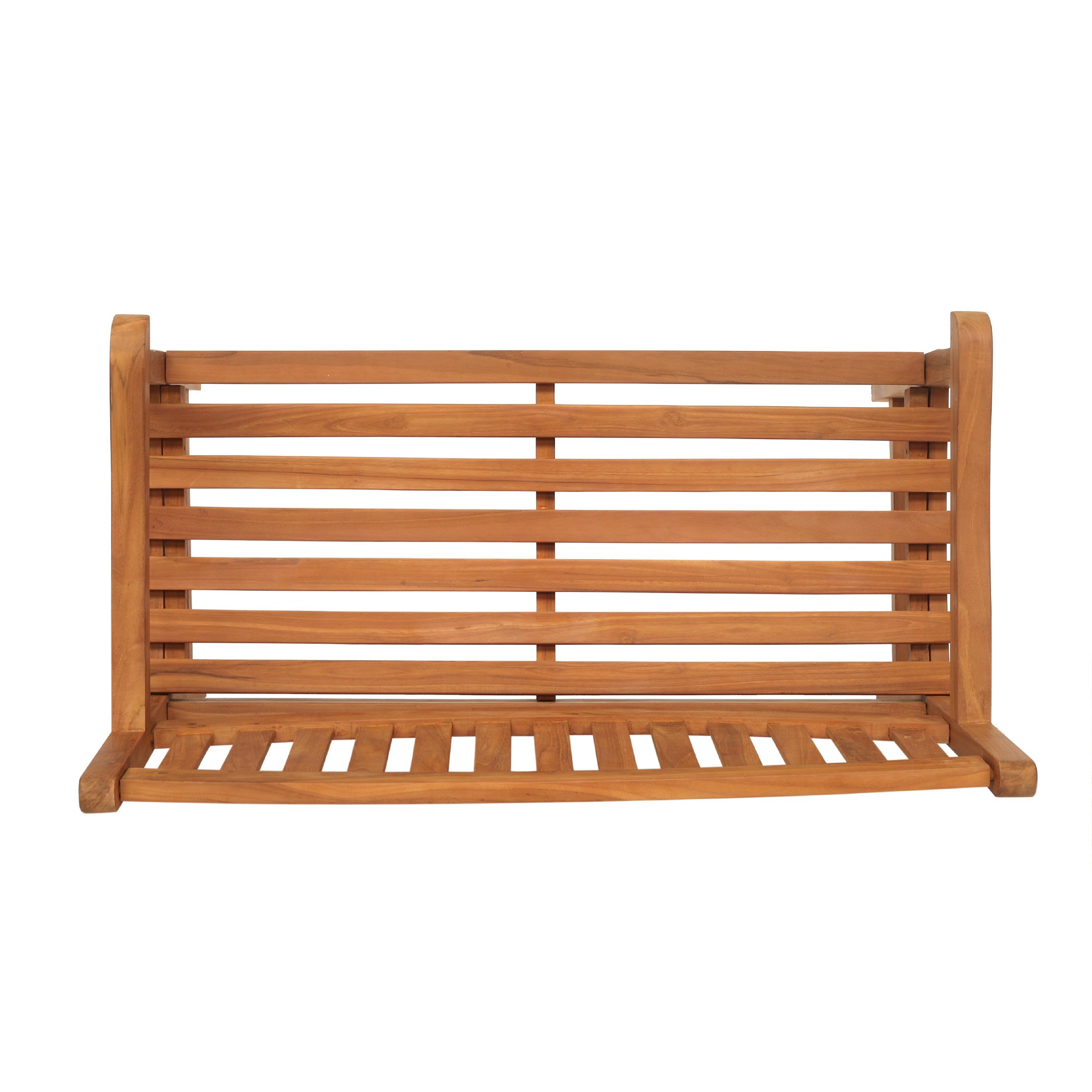 Gartenbank 'Alborg' 2-sitzer, aus Teakholz, natur, B 120 cm, T 55 cm, H 95 cm günstig bestellen