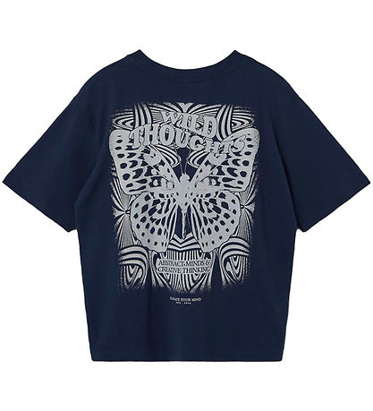LMTD T-Shirt - NkfThoughts - Dress Blues/Turtledove