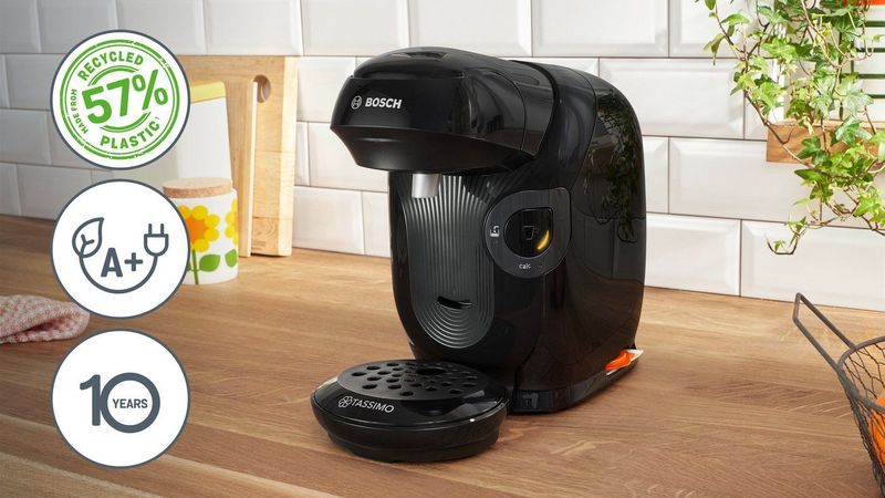 BOSCH - TAS112E - Capsule Koffiemachine - Zwart - 1400 W - 700 ml
