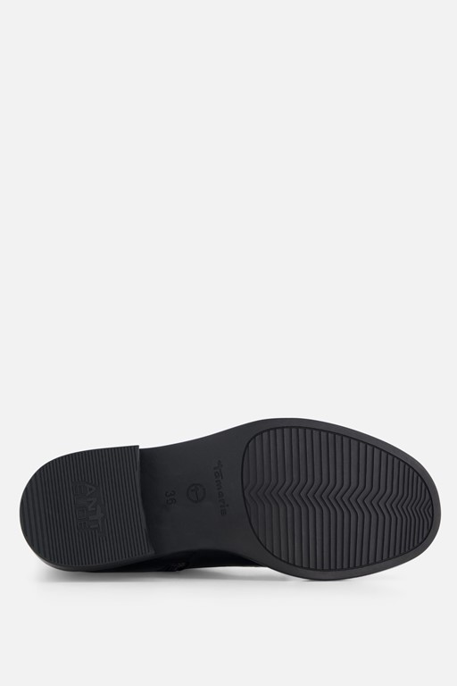 Tamaris Veterboots zwart Leer