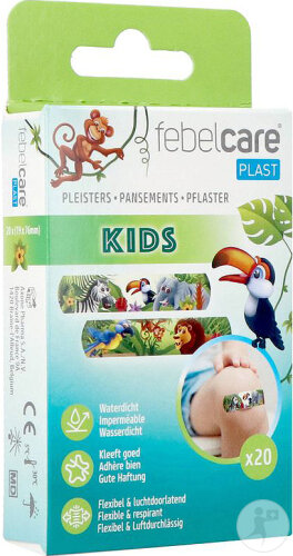 Febelcare Plast Kids Jungle 20 Pièces