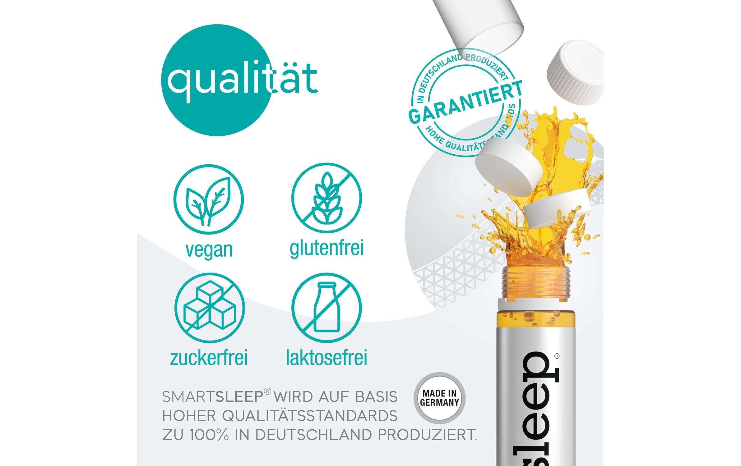 Original 7er Pack Ampullen mit 2 KautablettenVeganes Nahrungsergänzungsmittel für den Schlaf