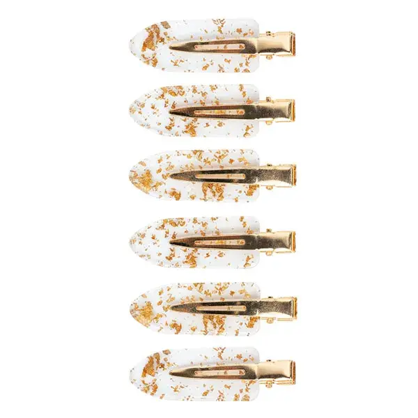 Presilhas de cabelo com glitter Brushworks (6 unidades)