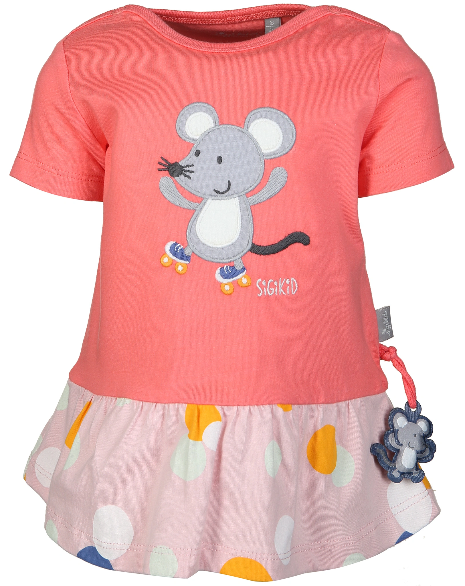 Kleid SKATING MOUSE in pink