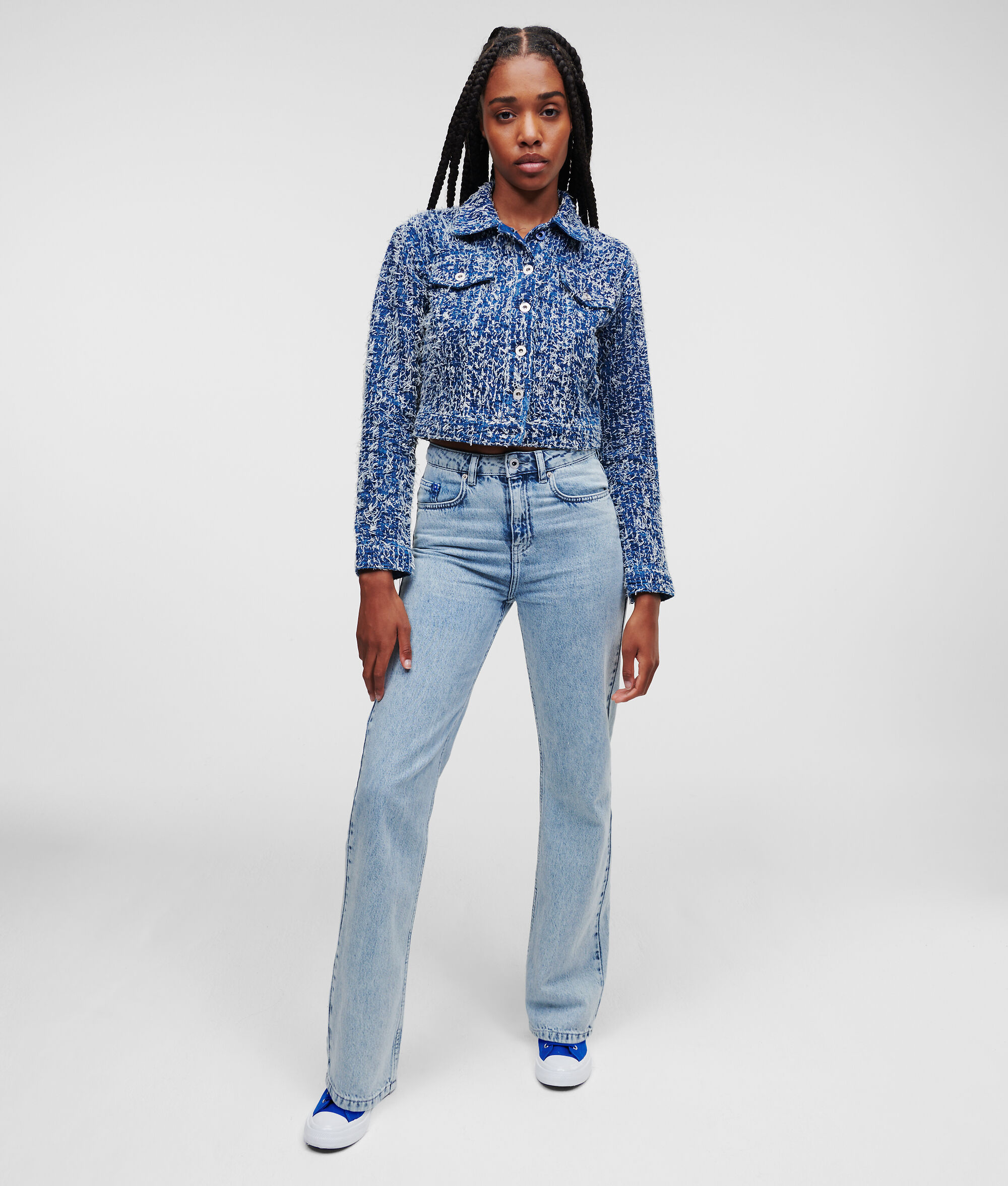 JEAN DROIT KLJ TAILLE HAUTE