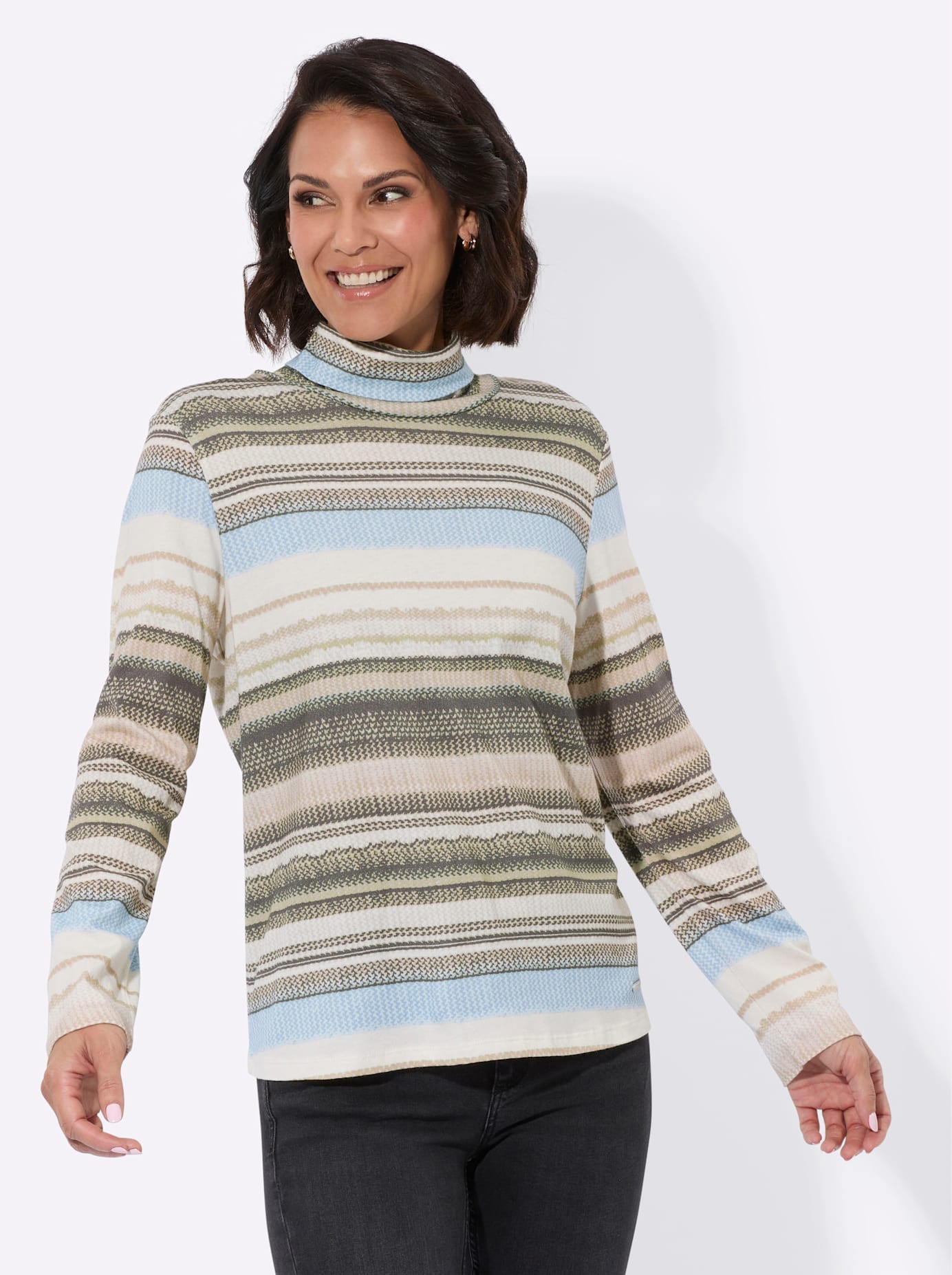 Casual Looks Rollkragenshirt »Rollkragen-Shirt«, 1 Stk.