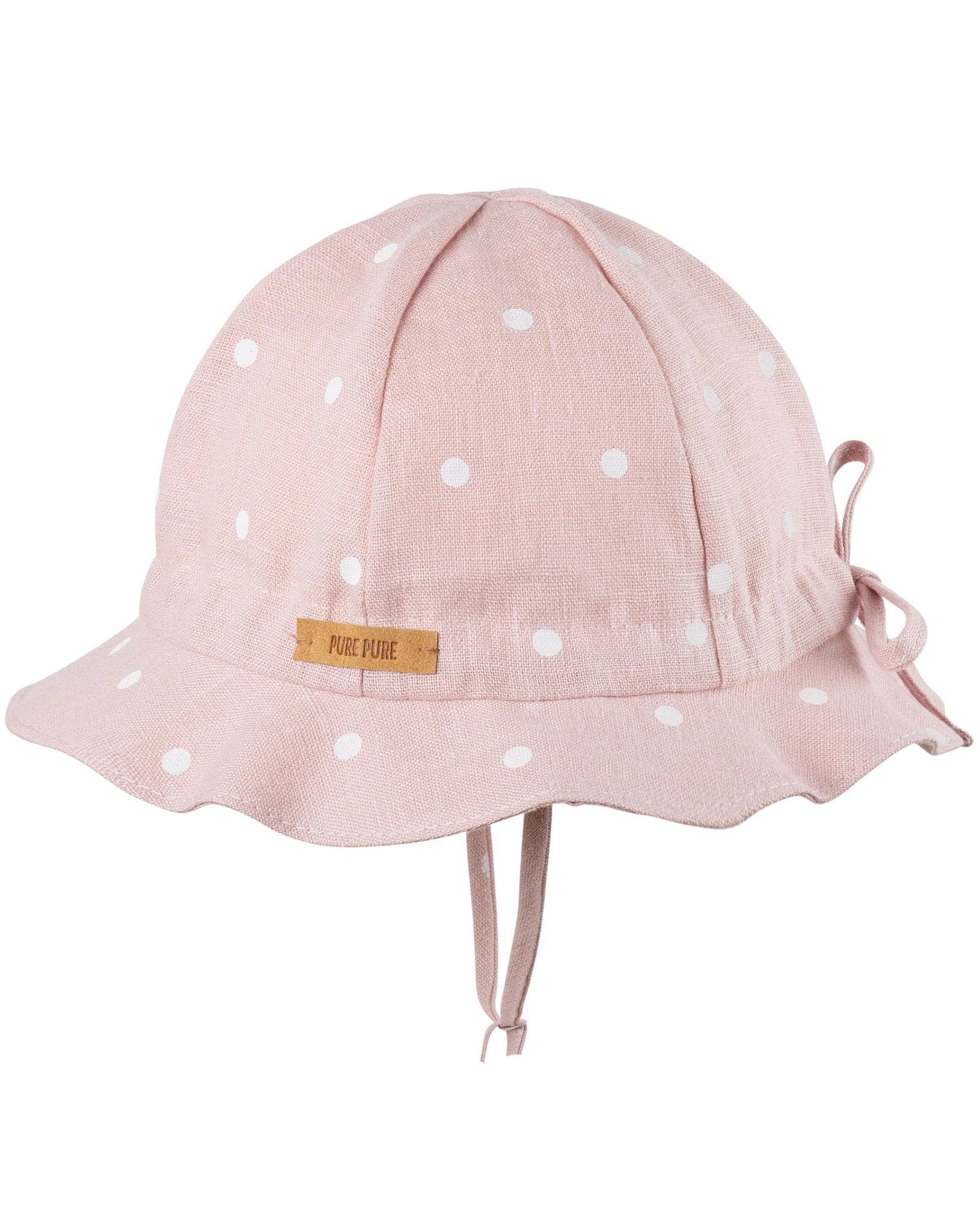 Sommerhut MINI DOTS in soft pink