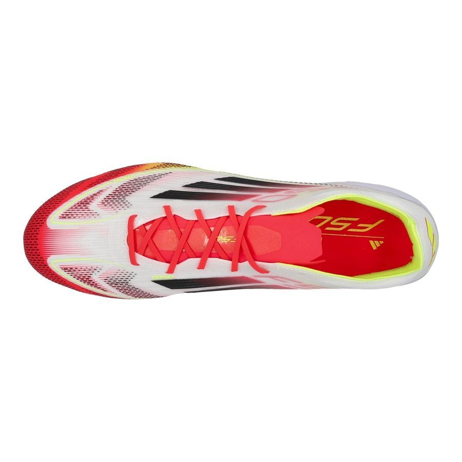 adidas F50 Elite AG Pure Victory - Blanc/Noir/Jaune