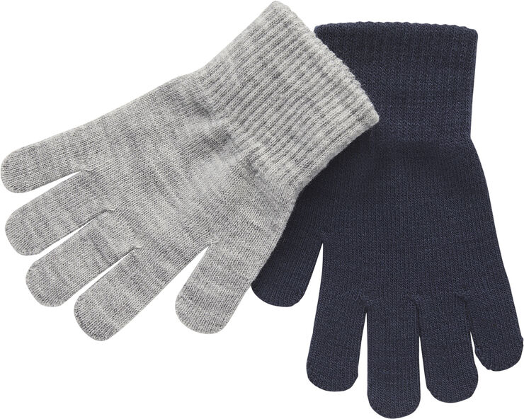 Melton 2-PACK GLOVES / 2 Colours Marine
