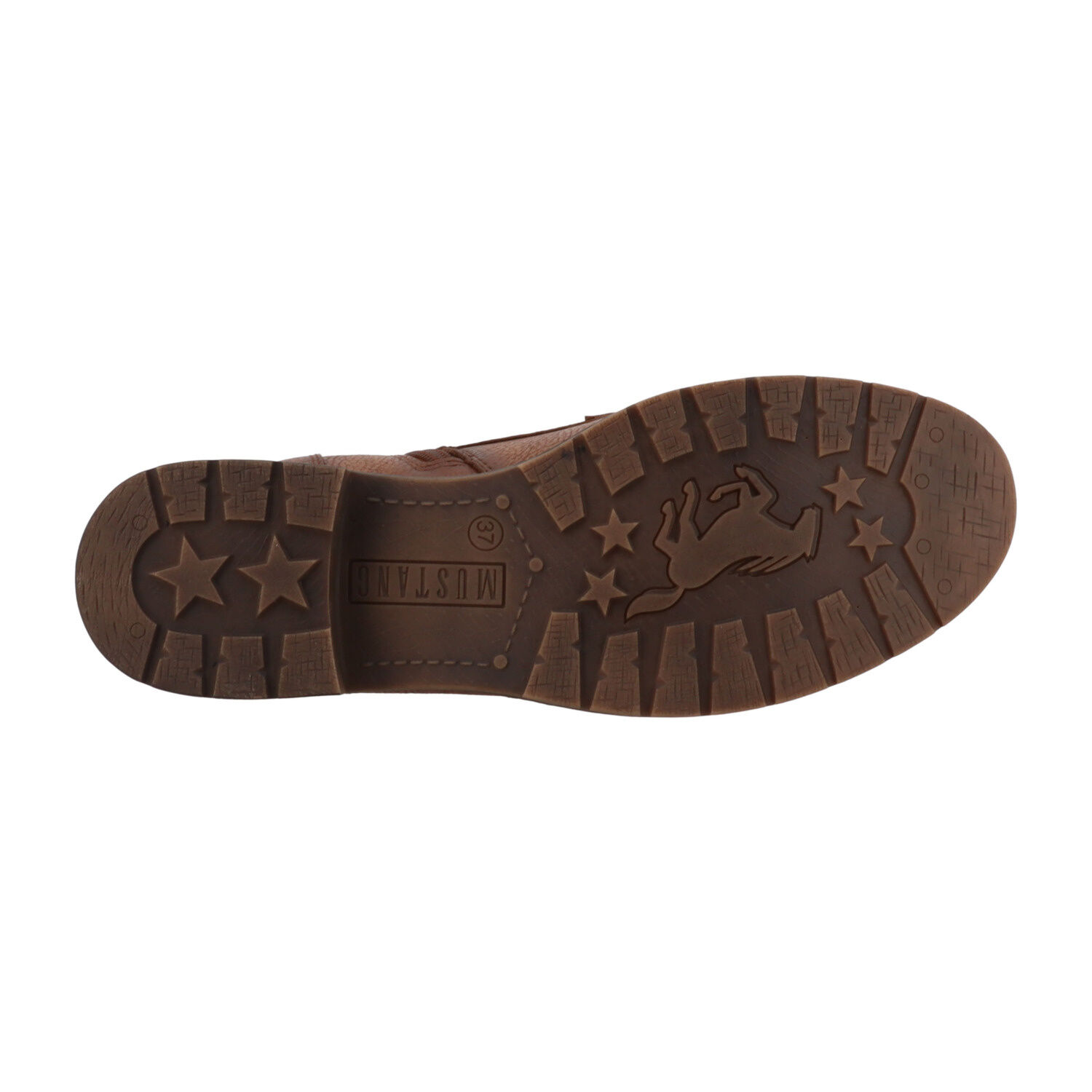 Trendige MUSTANG Schnürstiefelette aus pflegeleichtem Softmaterial