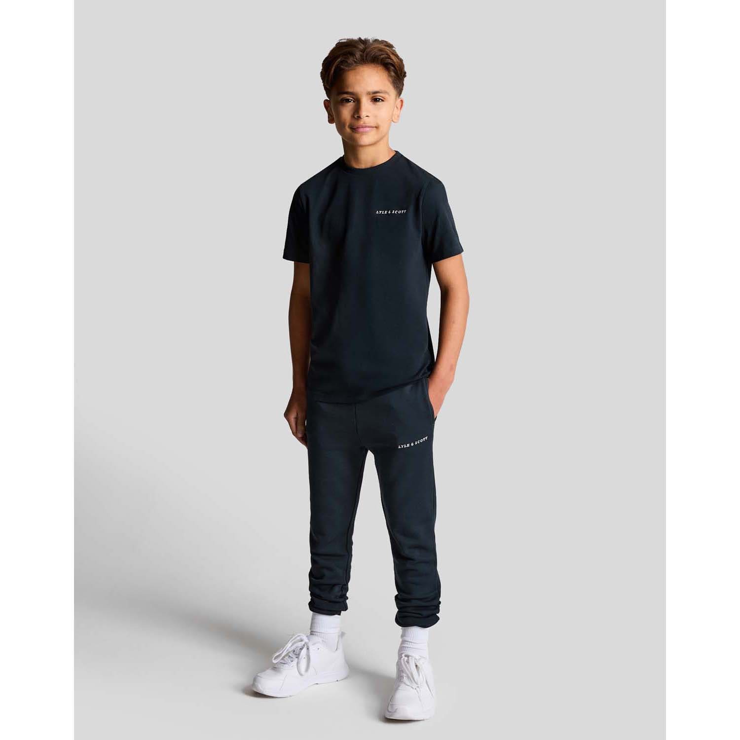 Lyle & Scott  Script Embroidered T-Shirt Kids