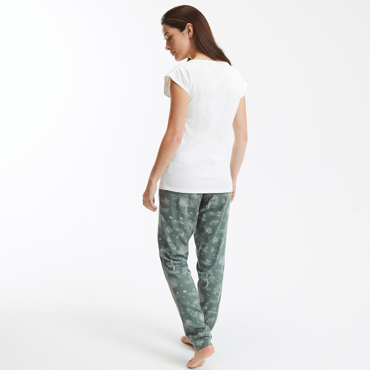 COLEÇÕES LA REDOUTE<br>Pijamas de viscose