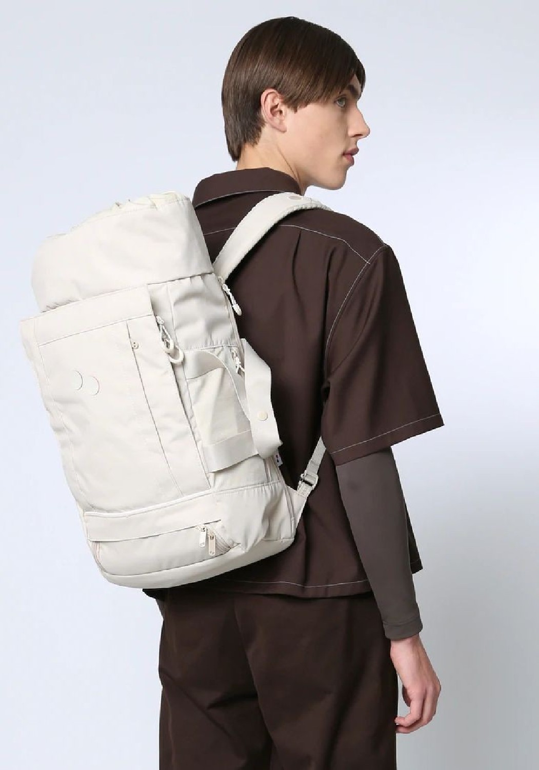 Pinqponq Rucksack Blok Medium Backpack Cliff Beige