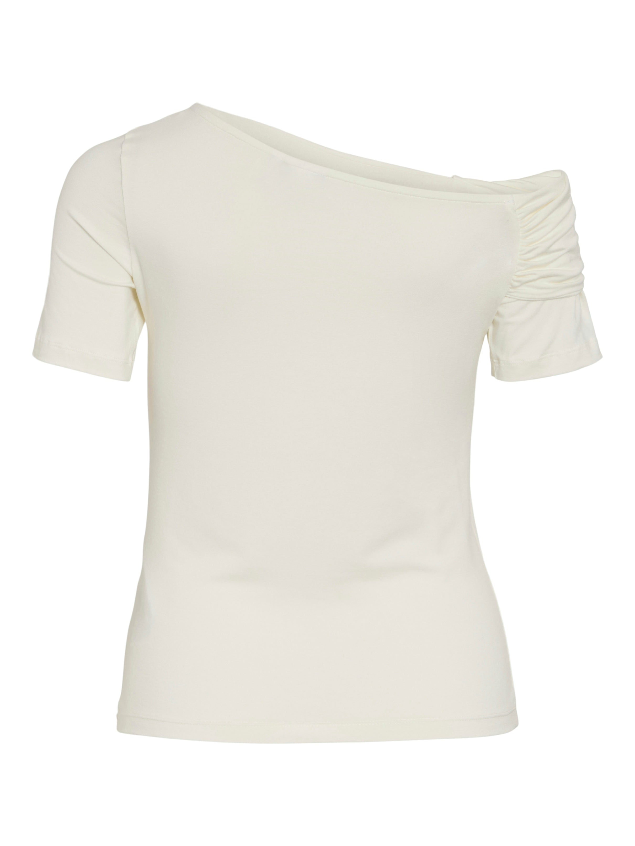 Vila  Visuri Twist top - Cloud Dancer