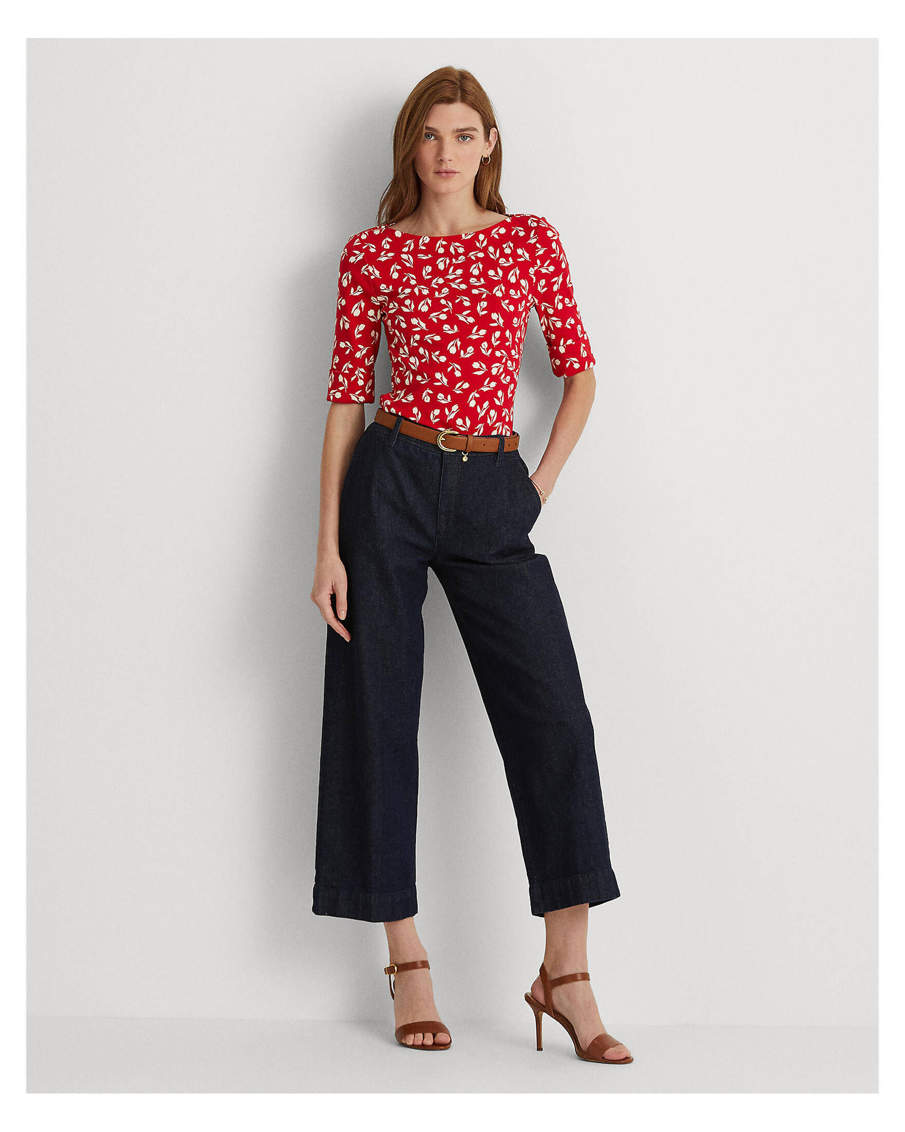 Lauren Ralph Lauren| Damen Shirt Halbarm