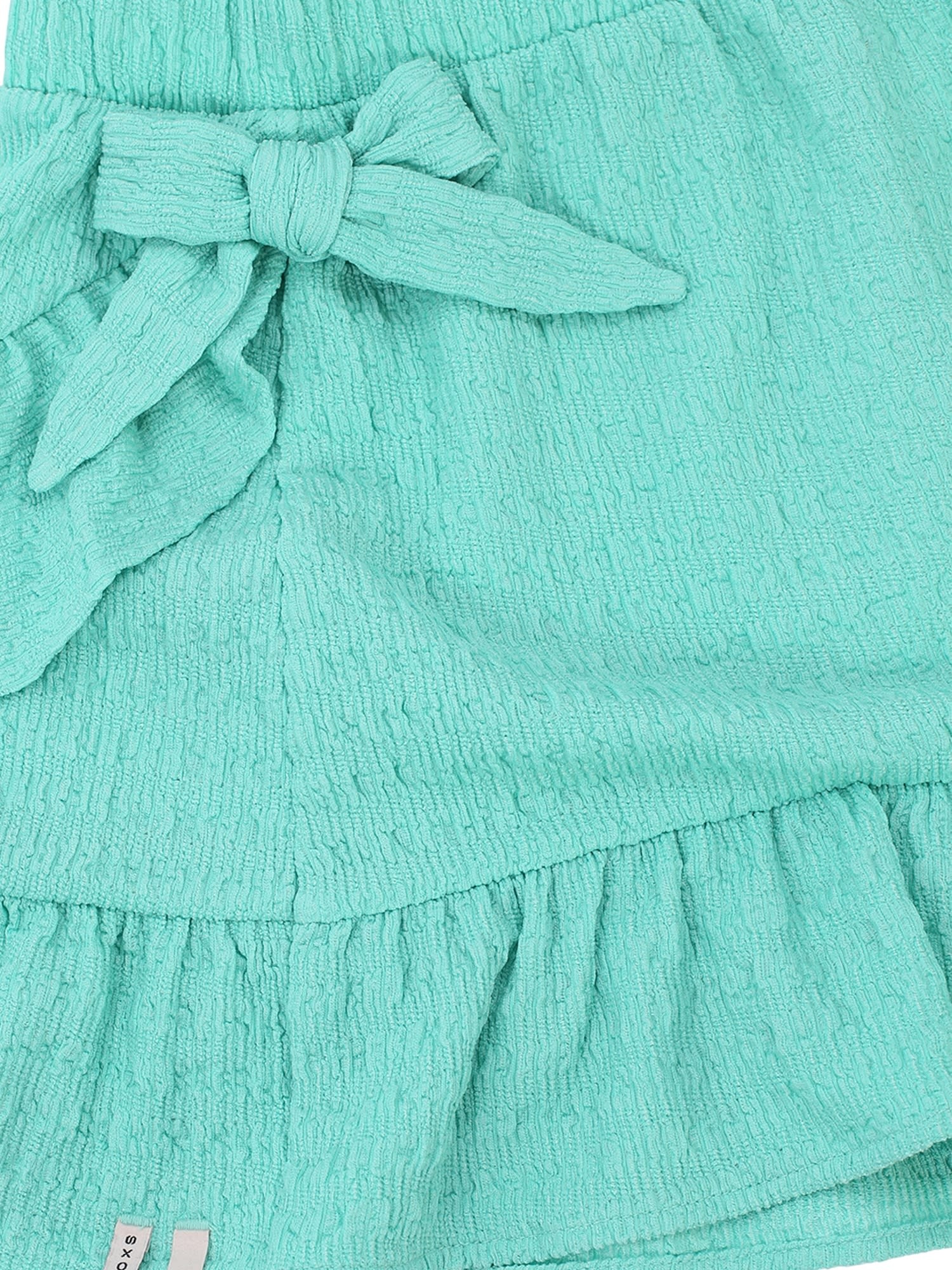 Looxs Looxs little crinckle skirt bright green