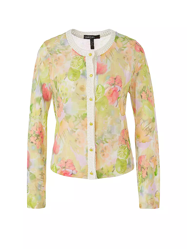 MARC CAIN Strickjacke gelb