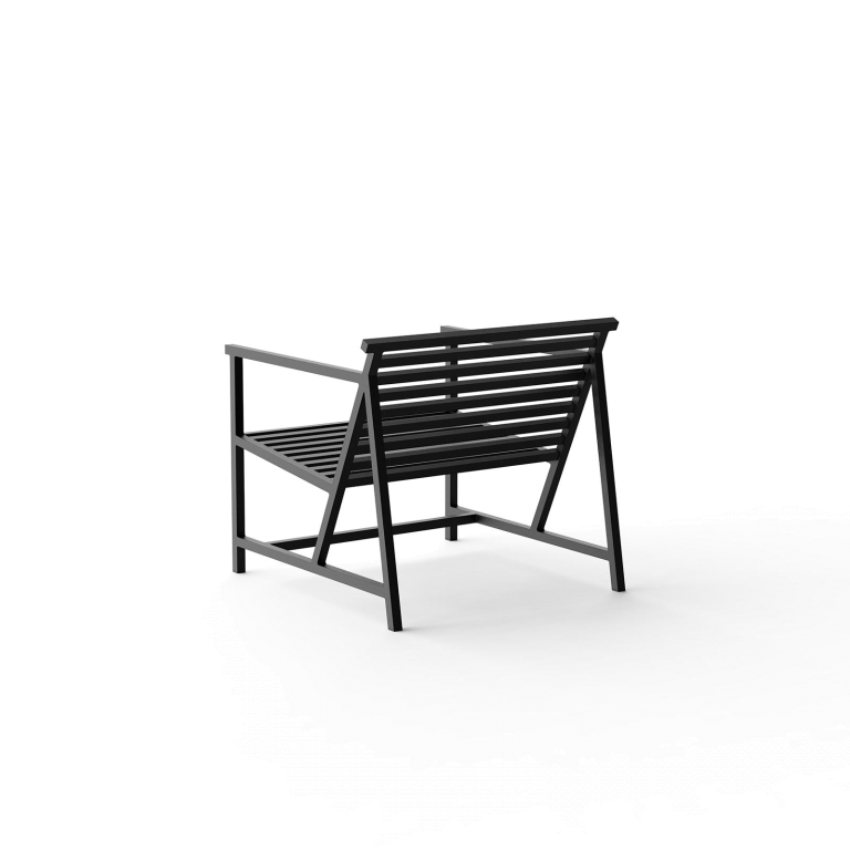 Nine 19 outdoors fauteuil grijs