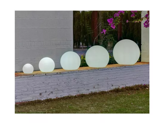 Boule lumineuse extérieure Buly 20 cm Solaire + flottant + RGB