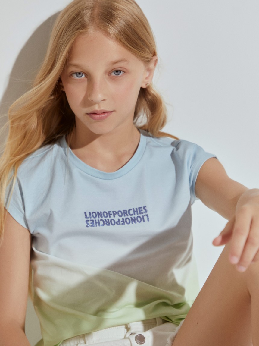 T-shirt degradé
