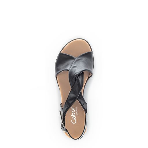 Gabor Lammnappa Sandaler, Black, 40.5