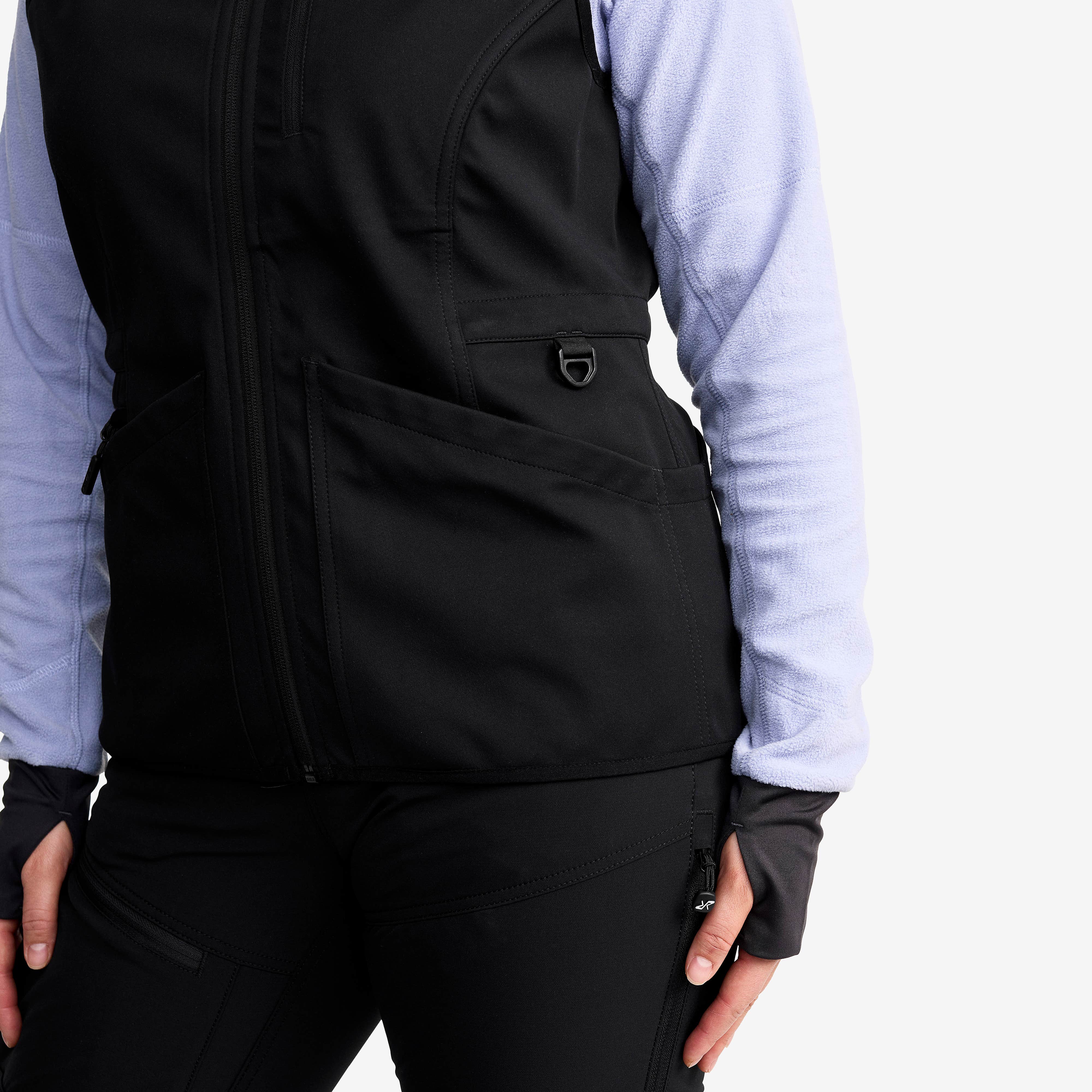 Responder Softshell Vest  Dame Black