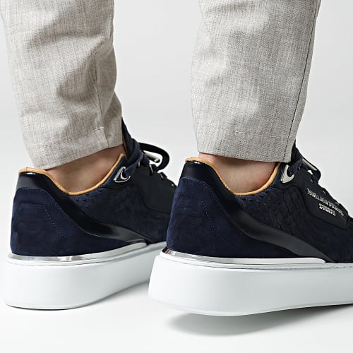 Baskets Raphael Matt Nappa Blue Navy Python