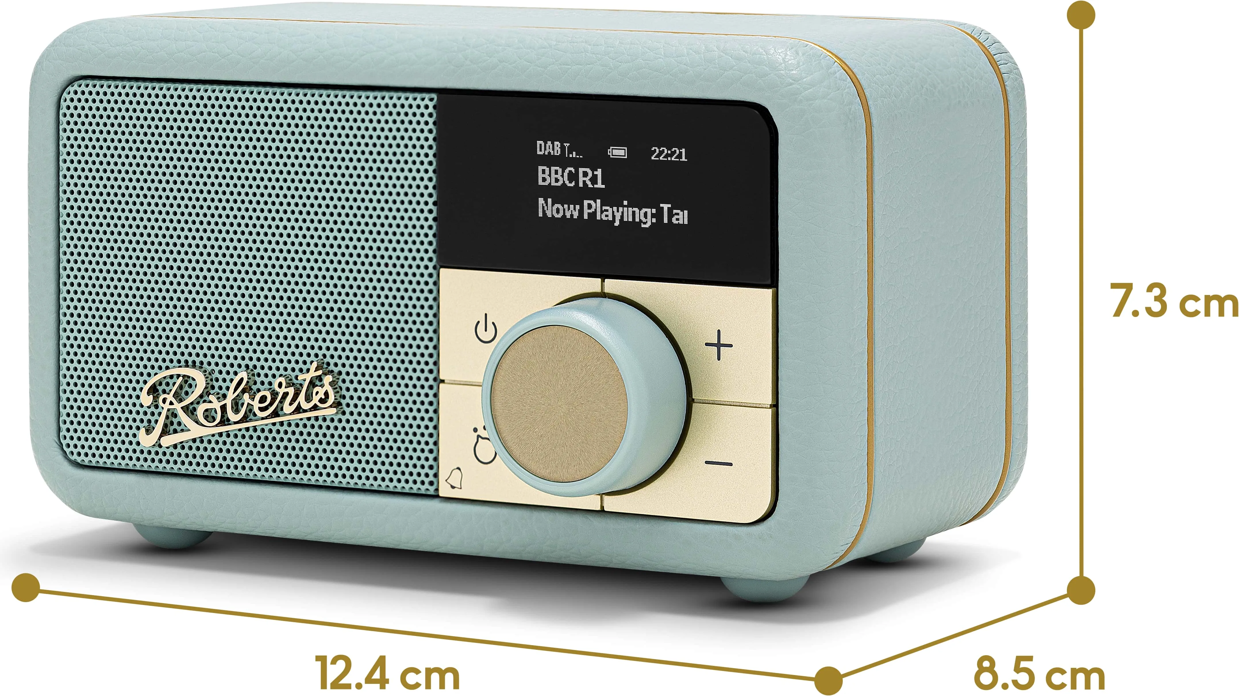 Roberts Revival Petite 2 Bleu ciel Enceintes Bluetooth portables